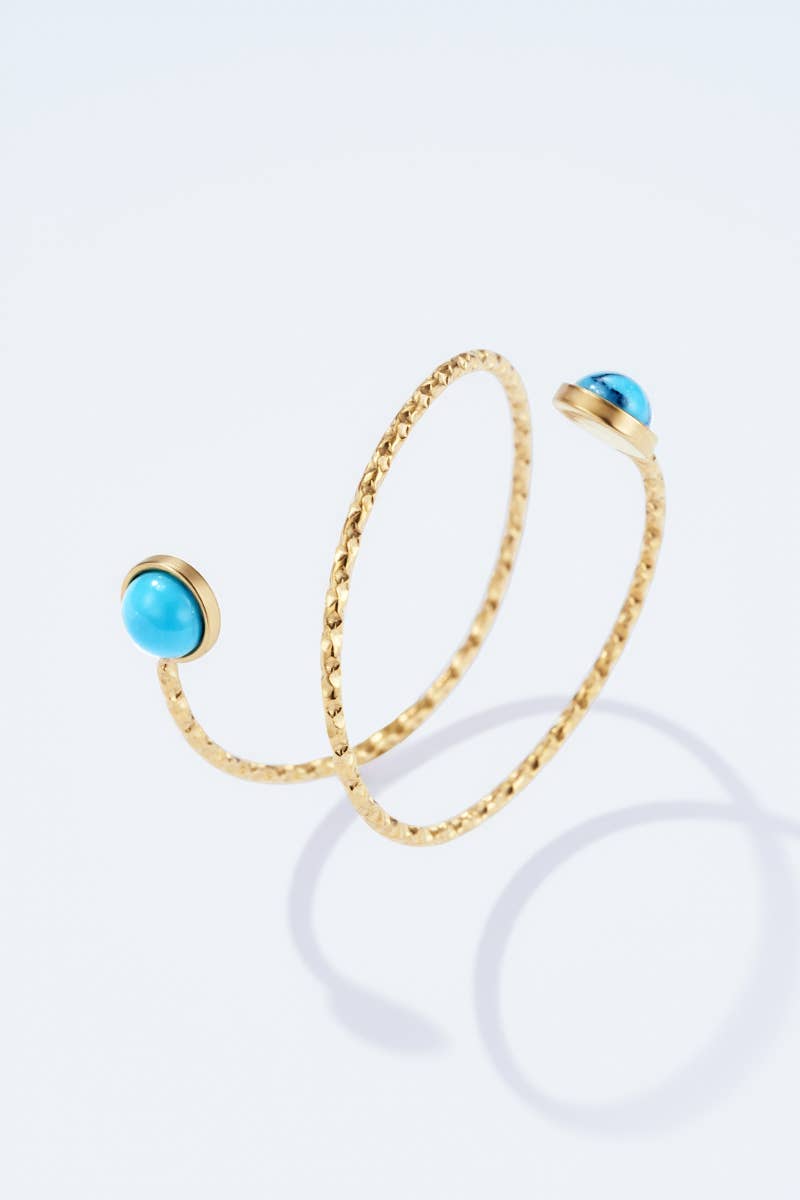 Gold Stainless steel ring 424RX153 for wholesale on Faire0