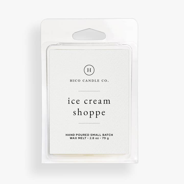 Ice Cream Shoppe Wax Melt for wholesale by Hico Candle Co.
