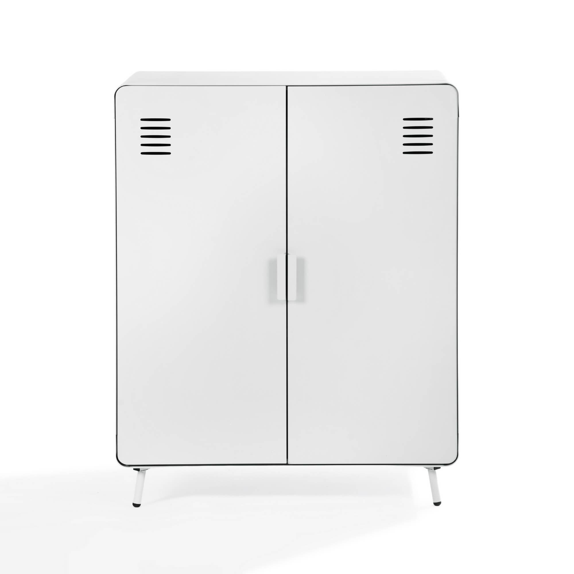 HOMYCASA DESIGN INC - Wholesale Cabinet - Industrial 2-Door Steel Storage Cabinet - 31.5" Wide5