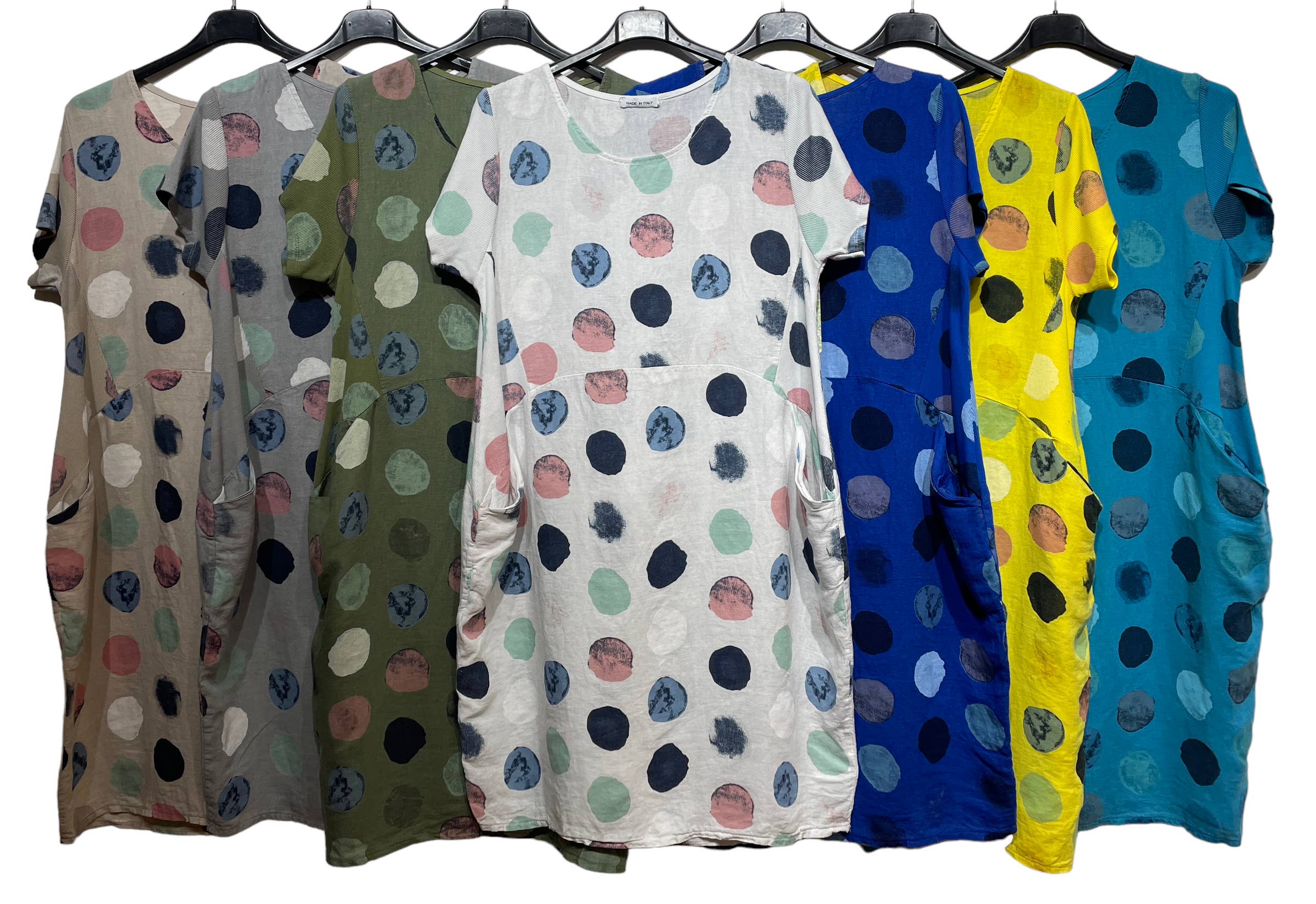 LINEN & COTTON HOUSE - Wholesale Jurk - Dames - 3533 jurk van linnen | dameskleding21