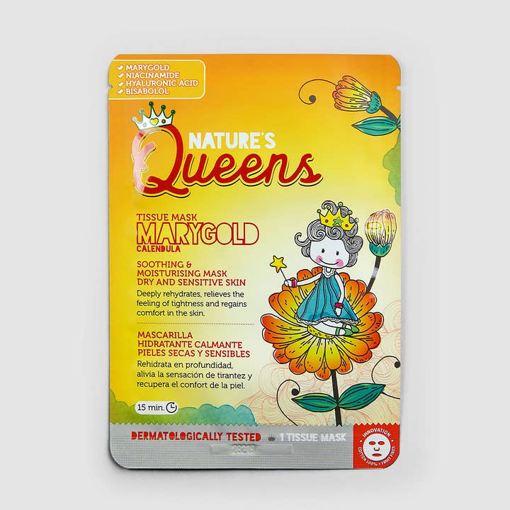 Máscara facial calmante MARYGOLD com calêndula por atacado de Diet Esthetic