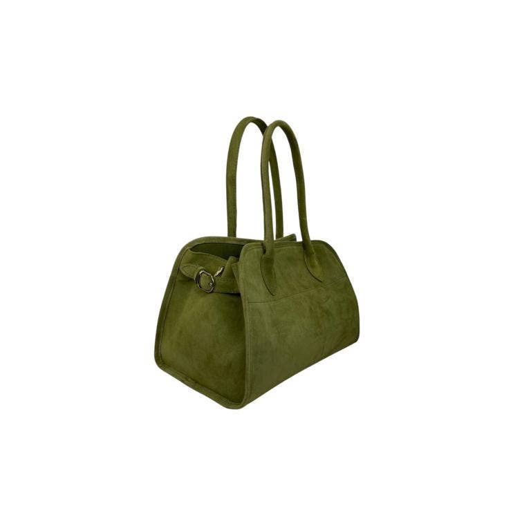 Chenson & Gorett - Wholesale Shoulder Bag - Women's - Italian Leather Shoulder Bag with Long Handles Promo 5789425