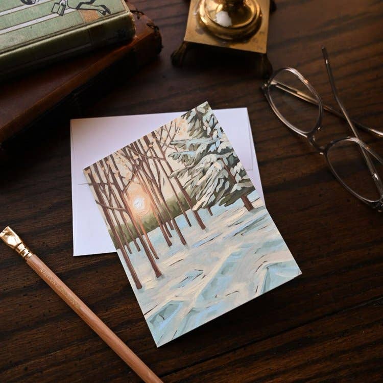 Rebecca Deneau - Wholesale Stationery/Notecard Set - Winter Note Card Set1