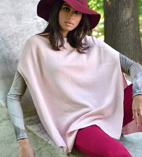 Margolis Pineo Italia - Wholesale Poncho - Women's - PORTOFINO 'SWING' PONCHO - RESTOCKED and RELAXED 24