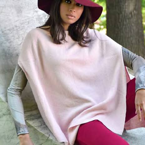 Margolis Pineo Italia - Wholesale Poncho - Women's - PORTOFINO 'SWING' PONCHO - RESTOCKED and RELAXED 24