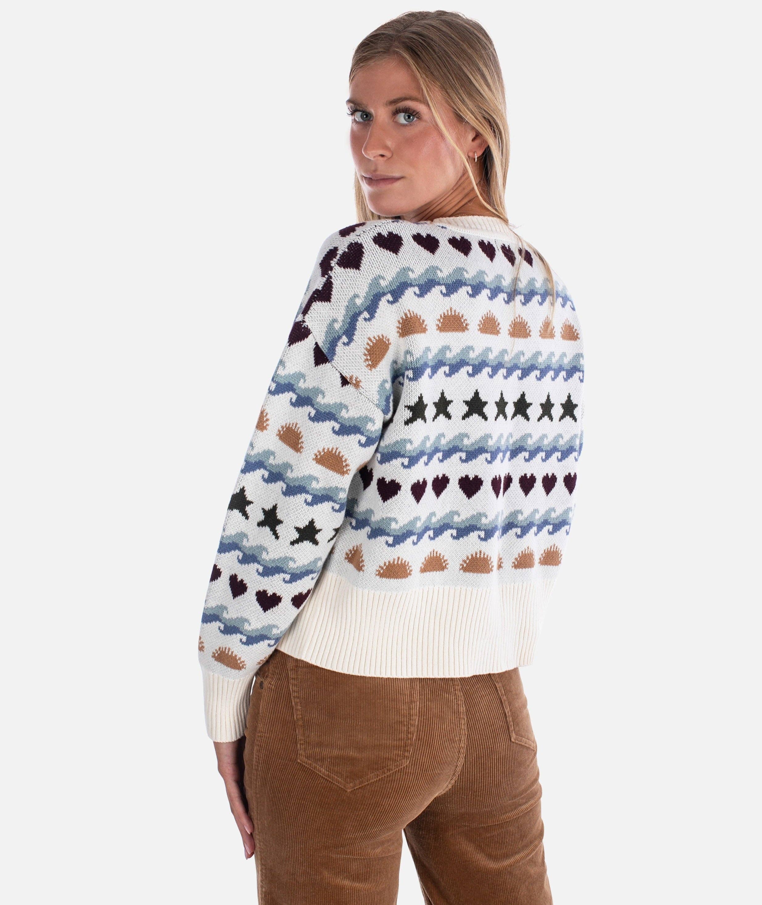 Crescent Sweater - Ivory for wholesale on Faire2