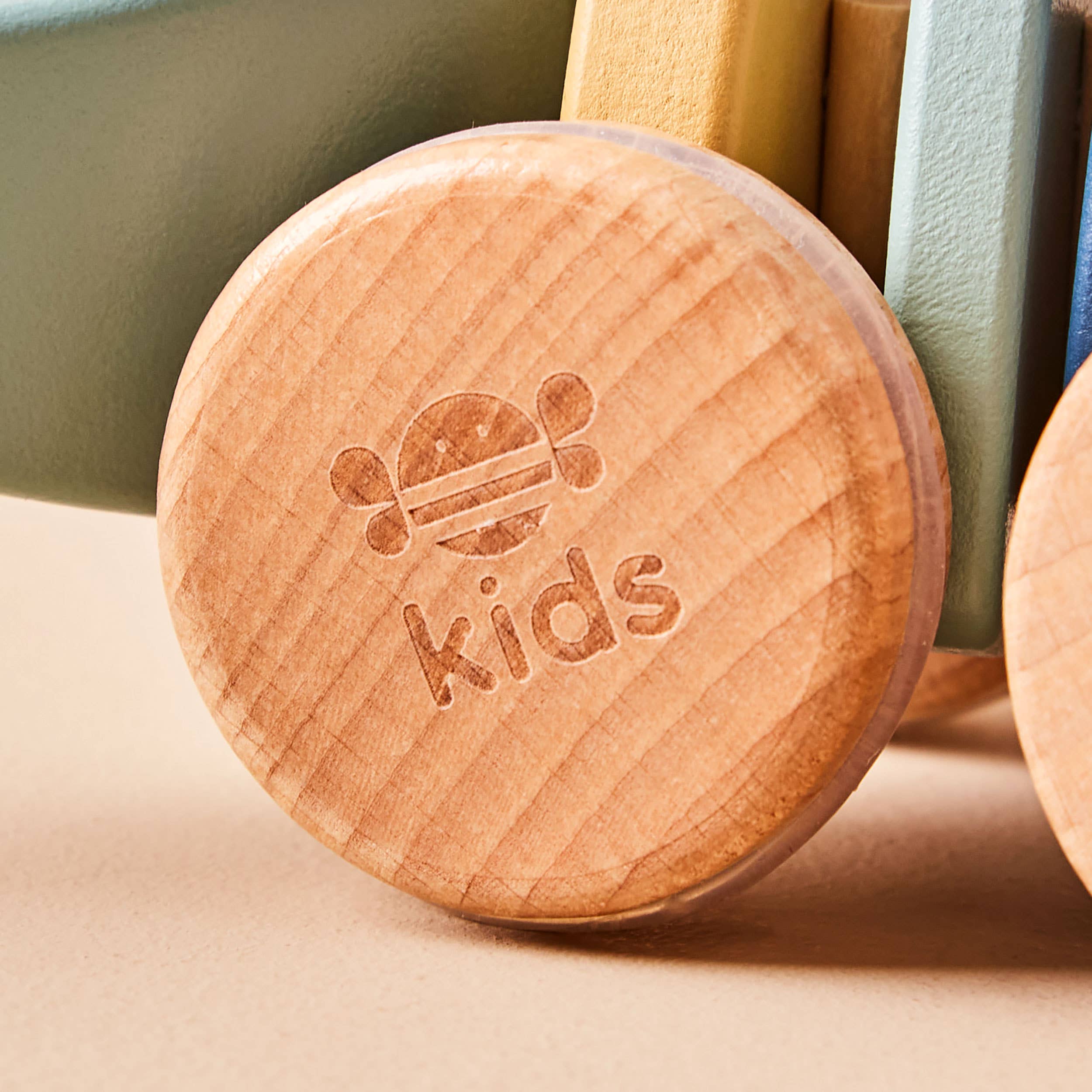 Just Bee Kids – wholesale Wood toy – Child – Just Bee Kids Wooden Crocodile Pull Along Toy FSC®3