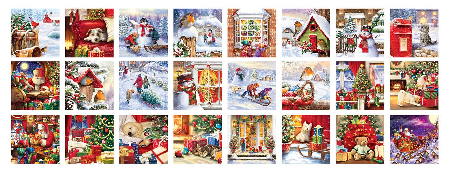 Eurographics Puzzles Canada - Wholesale Puzzle - Adult - Christmas Memories - Advent Calendar2
