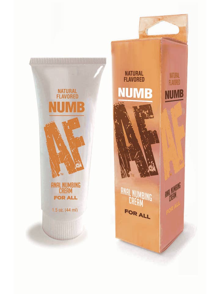 Gel Anestetico Anale Numb AF - Senza Sapore per la vendita all'ingrosso da parte di Little Genie Productions