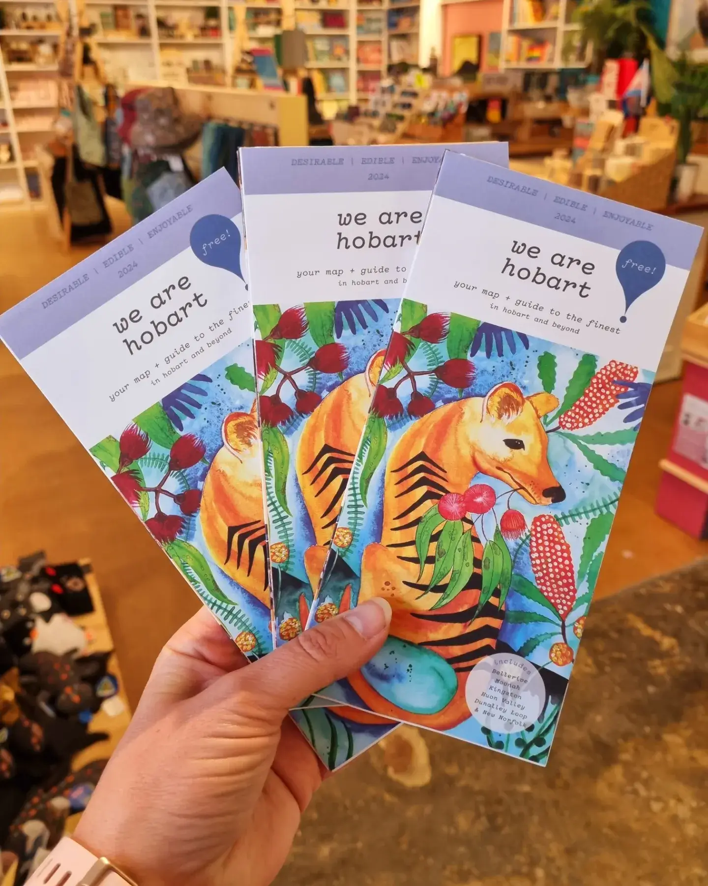 Bosa Art Co - Vente Cartes postales - Cartes postales de Tasmanie - La Tigresse1