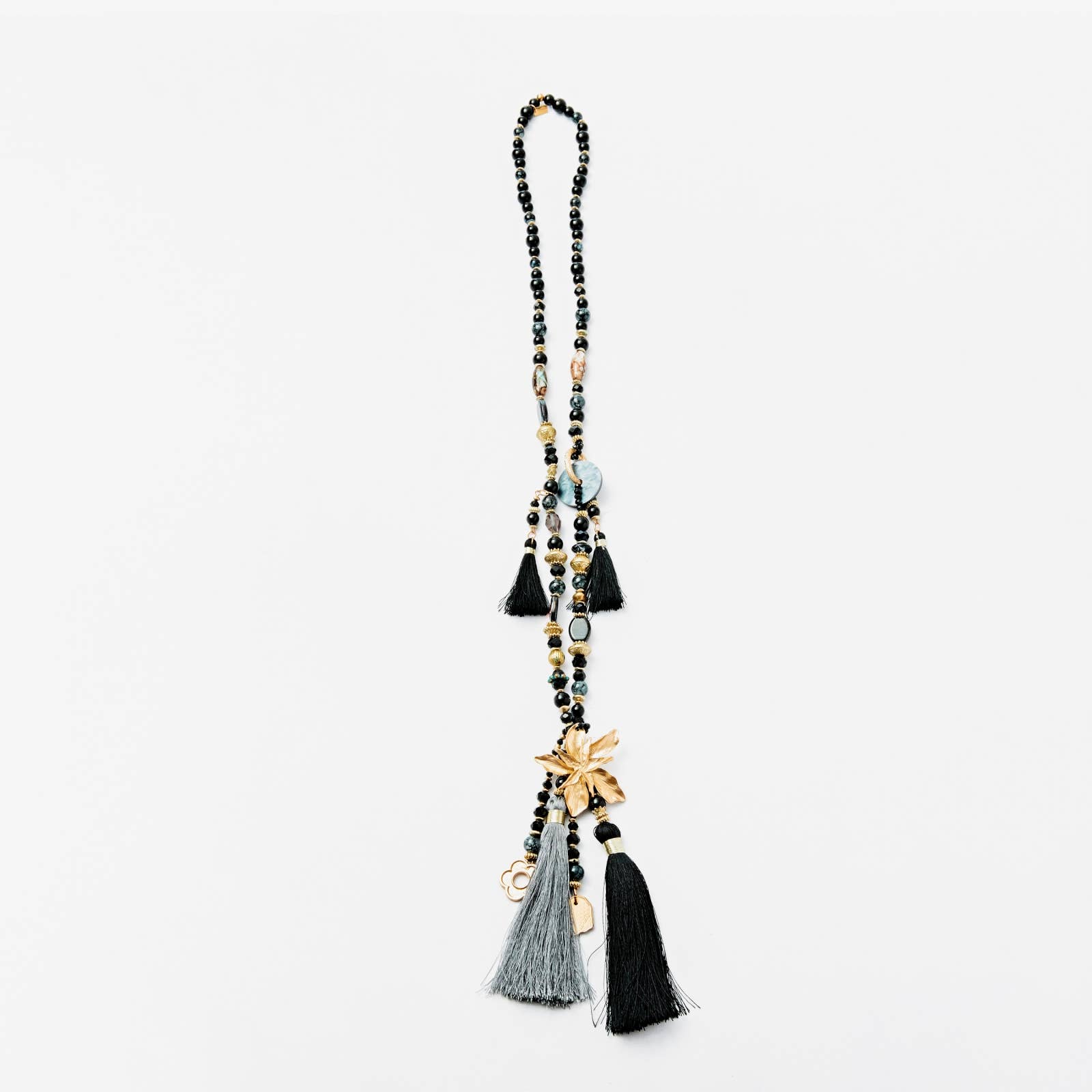 Lovelika – wholesale Y-neck/lariat necklace – Resin long necklace - Chloe3