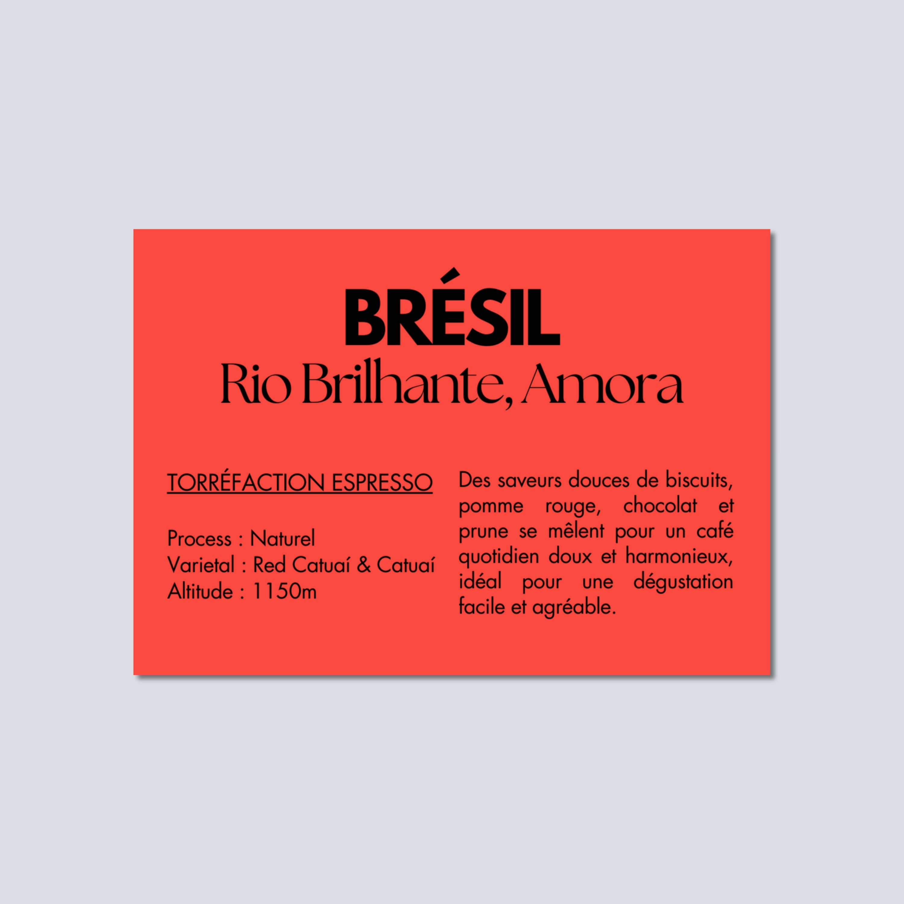 CAFES CIEL - Venta al por mayor Café en grano - (NUEVA COSECHA) BRASIL - Rio Brilhante, Mora, tueste espresso1