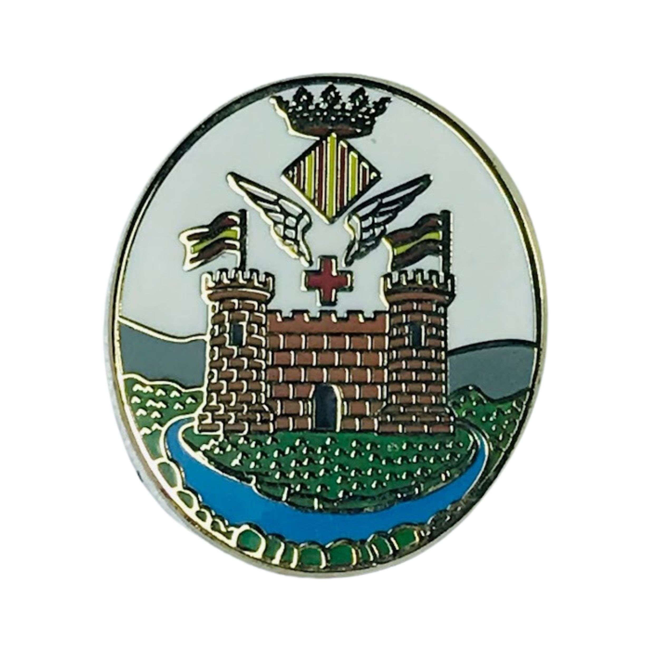 Astur Pins - Wholesale Lapel Pin/Button - Pin - Coat of Arms Alcoy - Alicante - Spain