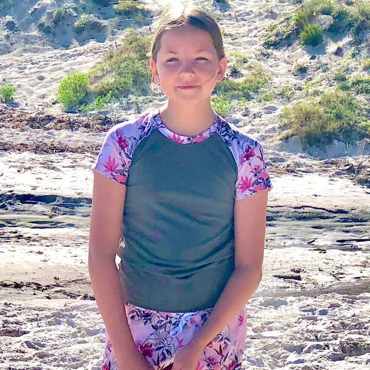 NEW! Short sleeve Sun Top | Floriade for wholesale by Tic Tas Togs