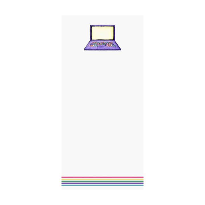Laptop Notepad- Purple for wholesale by Brake Ink Stationery