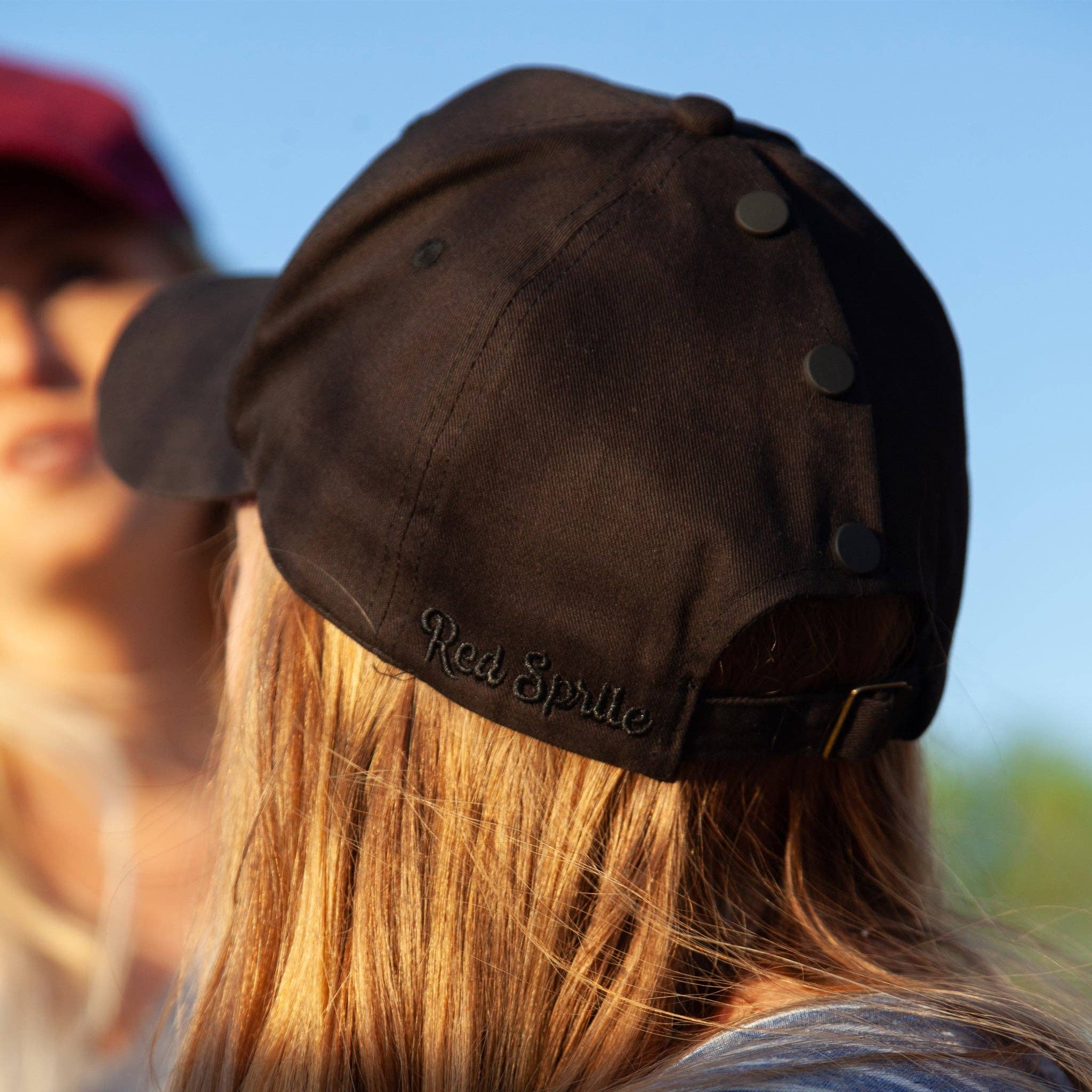 Red Sprite Hats - Wholesale Baseball Cap - Women's - Hidden Messy Bun Baseball Cap 1.0, High Ponytail Hat27