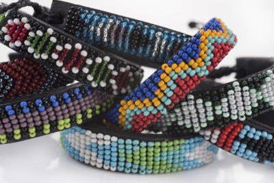 BeadWORKS - Wholesale Beaded Bracelet - Leather Bracelet5