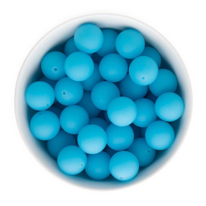 Cara & Co Silicone Craft Supply - Wholesale Beads - Glow-in-the-Dark Silicone Round Beads1