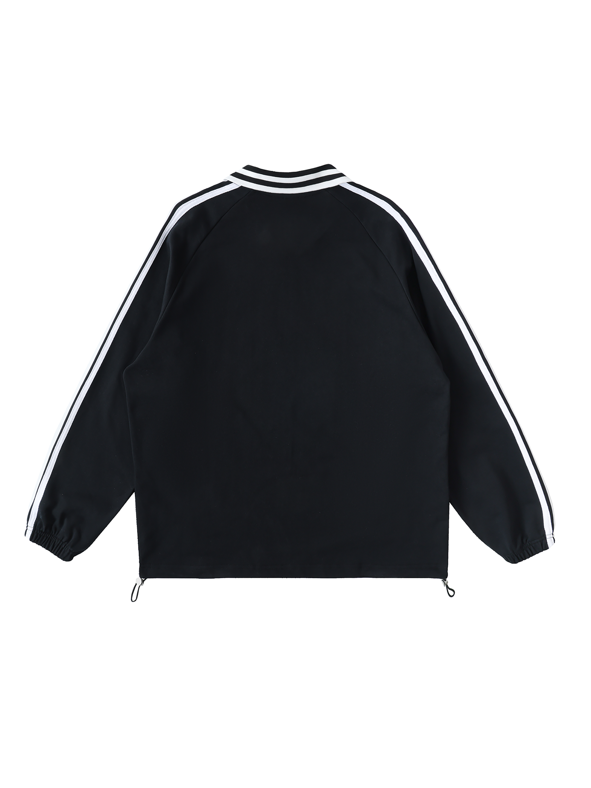YUDAE - Wholesale Sweatshirt - Unisex - Contrast Striped Lapel Collar Sweatshirt8