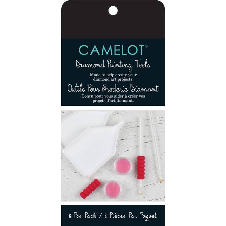 Diamond Painting Tools 8 Pcs Pack for wholesale by Camelot