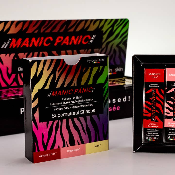 Skin Is Skin - Wholesale Lip Balm Set - Manic Panic® Supernatural Trio 2