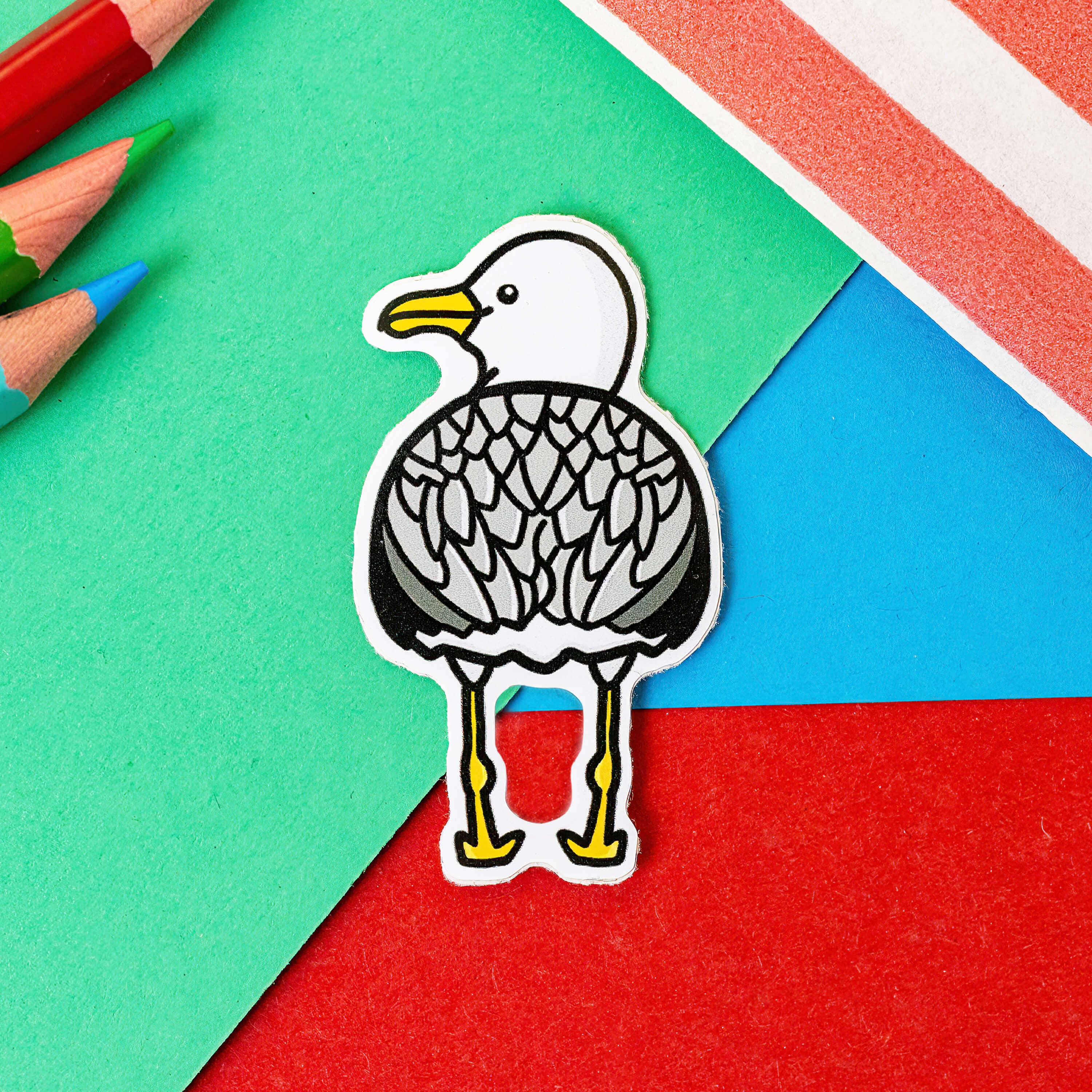Innabox Ltd - Wholesale Sticker - Seagull Bum Sticker