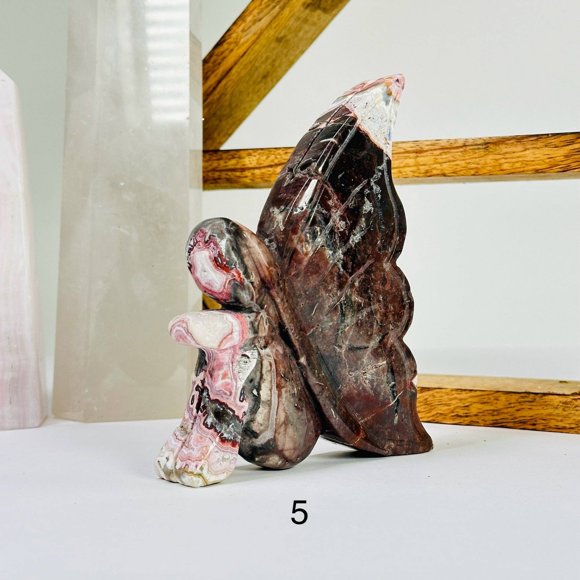 Rock Paradise - Wholesale Spiritual Stone/Crystal - Jasper Carved Crystal Fairy YOU CHOOSE5