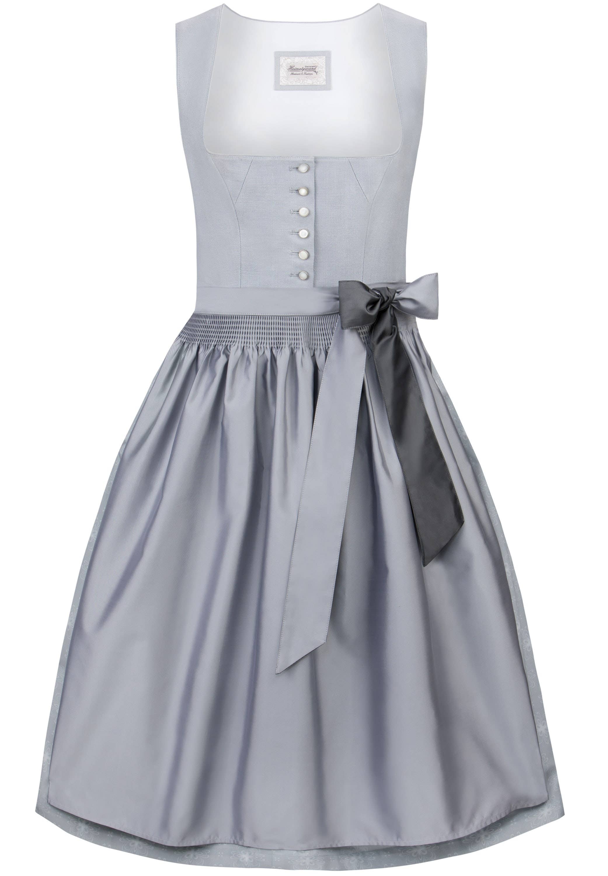 light grey Dirndl Audrey for wholesale on Faire0