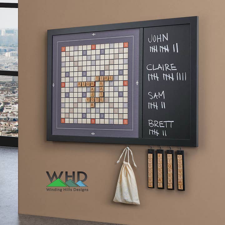 Winding Hills Designs - Wholesale Board Game - Magnetic Scrabble - Modern1