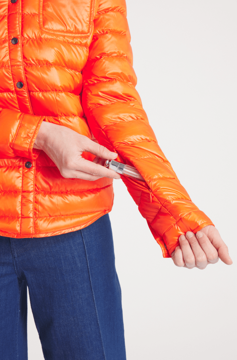 Cotes of London - Wholesale Puffer Jacket - Women's - The Harrow Royale | Down Shirt | Ivory4