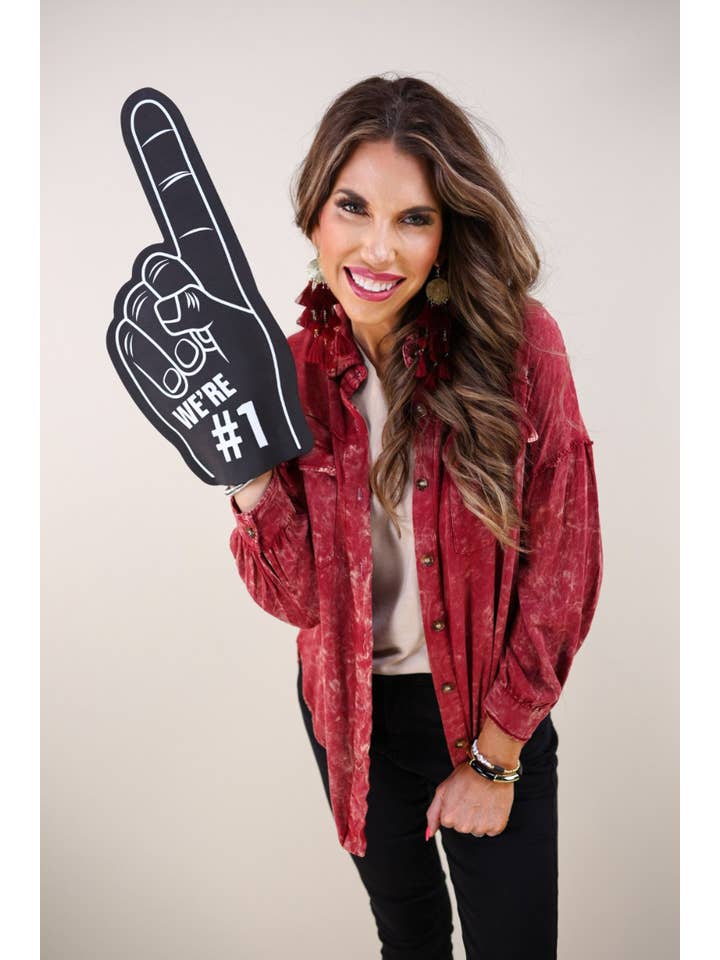 Jess Lea - Wholesale Button Down Shirt - Women's - Dean Button Up Top