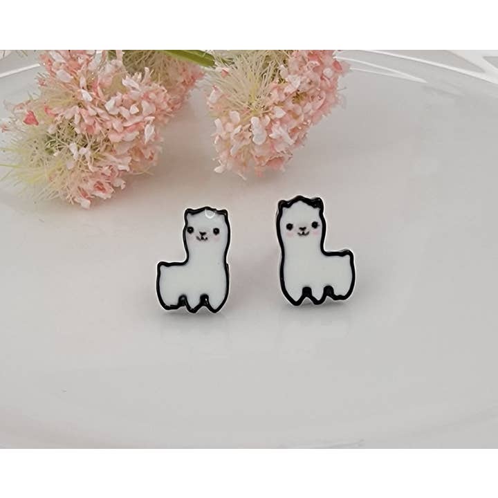 BETTYOH INC – wholesale Solitärörhängen – MINI LAMA STOLPÖRHÄNGEN.