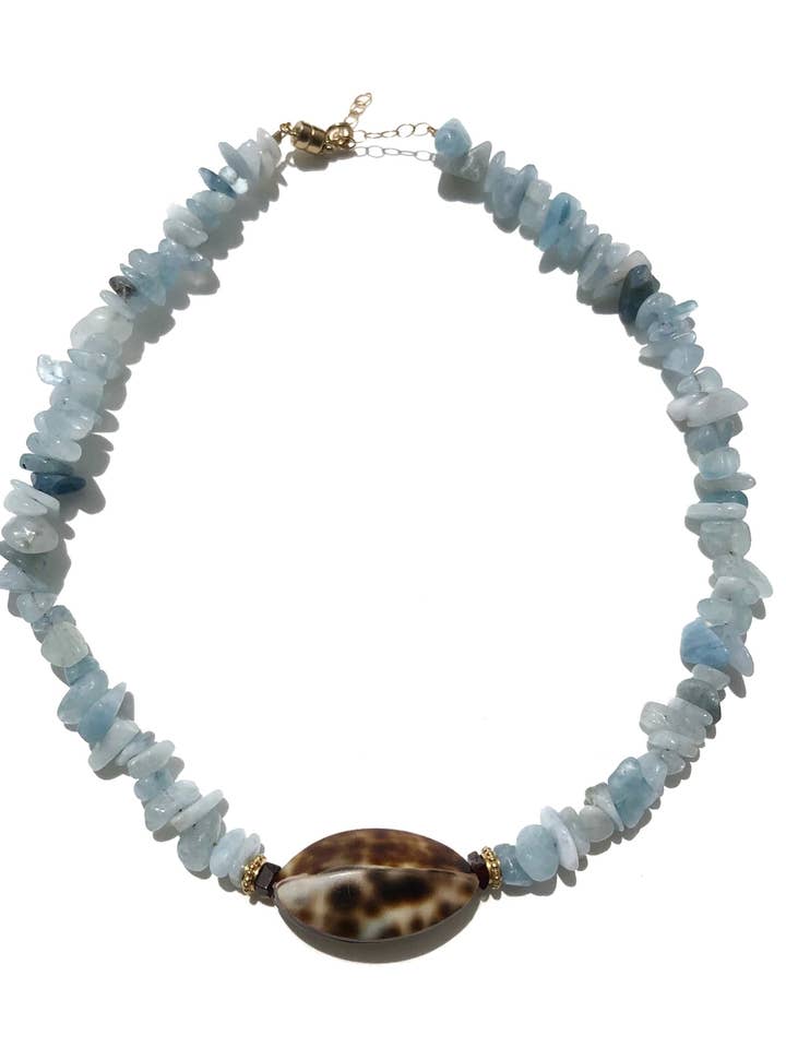Collana Acquamarina Lover of the Sea per la vendita all'ingrosso da parte di Holi Editions