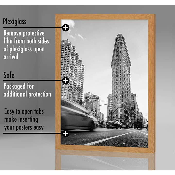 Americanflat - Wholesale Picture Frame - Americanflat Poster Frame with Wide Molding238