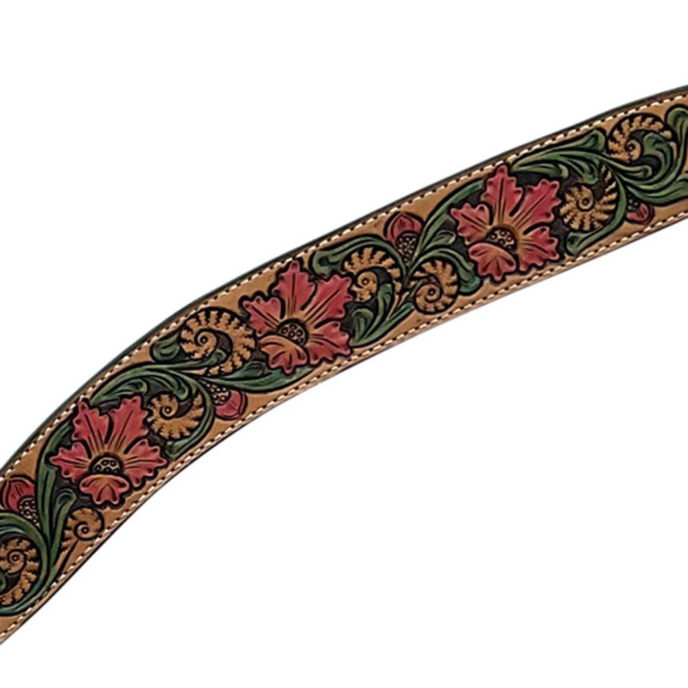 HILASON - Wholesale Horseback Riding Gear - HILASON Western Horse Headstall Breast Collar Tack American Leather Tan | Set for Horses5