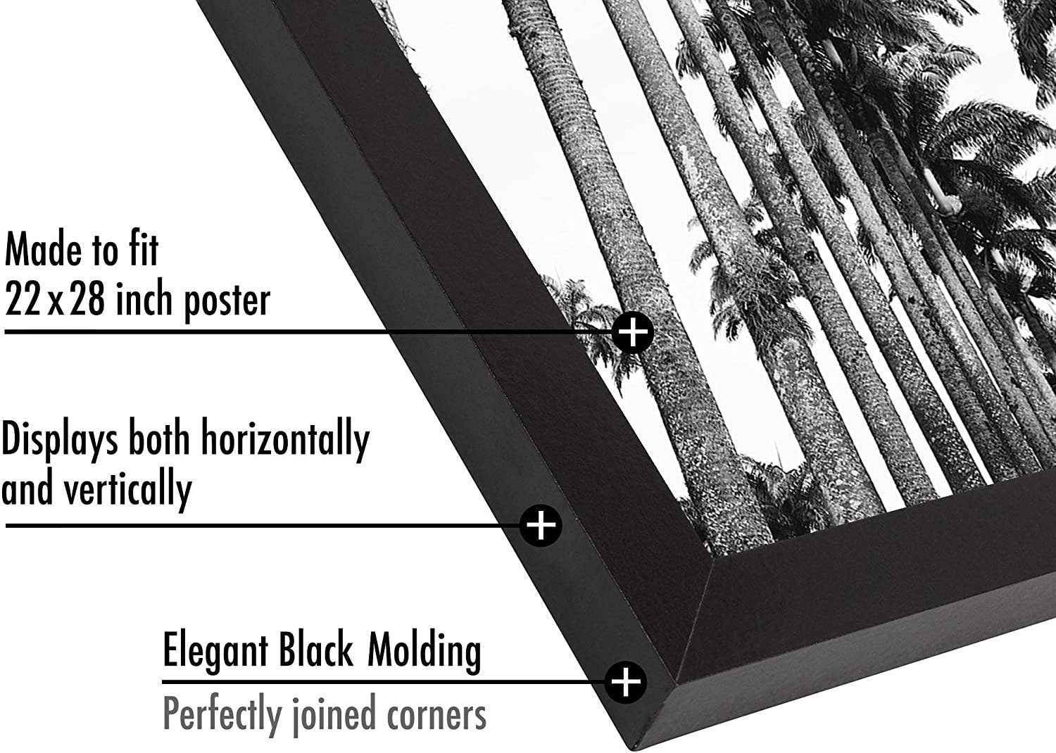 Americanflat - Wholesale Picture Frame - Americanflat Poster Frame with Wide Molding289