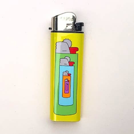 Lighter in a Lighter Handmade Art Lighter for wholesale by Vivrant Vixen
