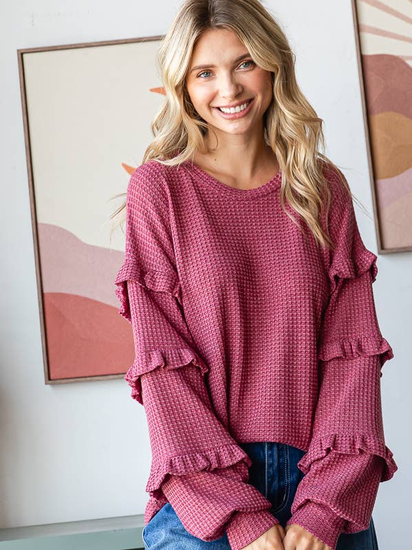 7th Ray - Wholesale Knit Top - Women's - T5749
