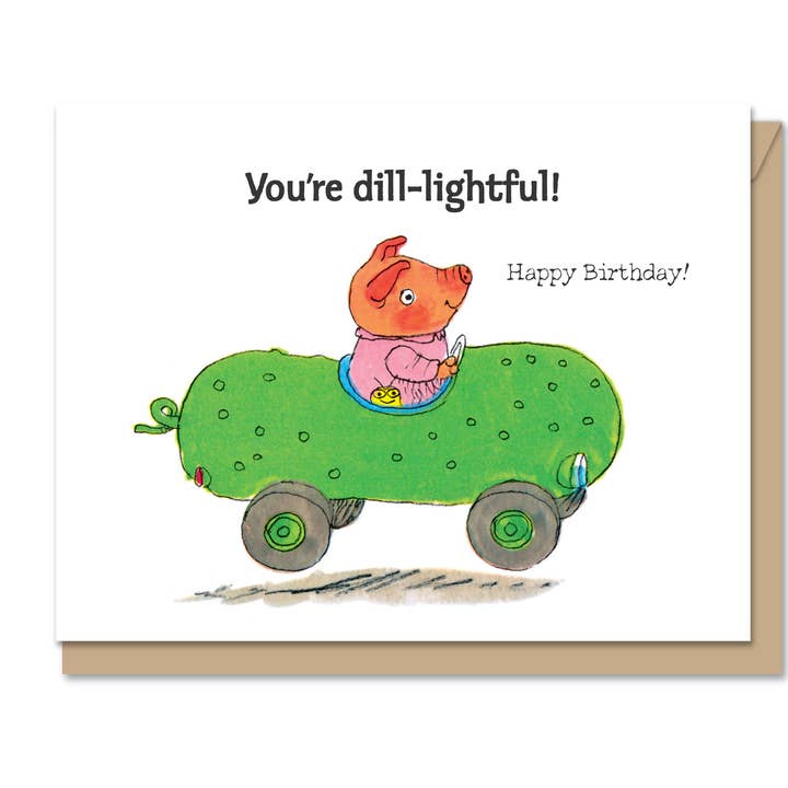 Maginating - Wholesale Birthday Card - A2 | Birthday Greeting Card | Dill-lightful Birthday0