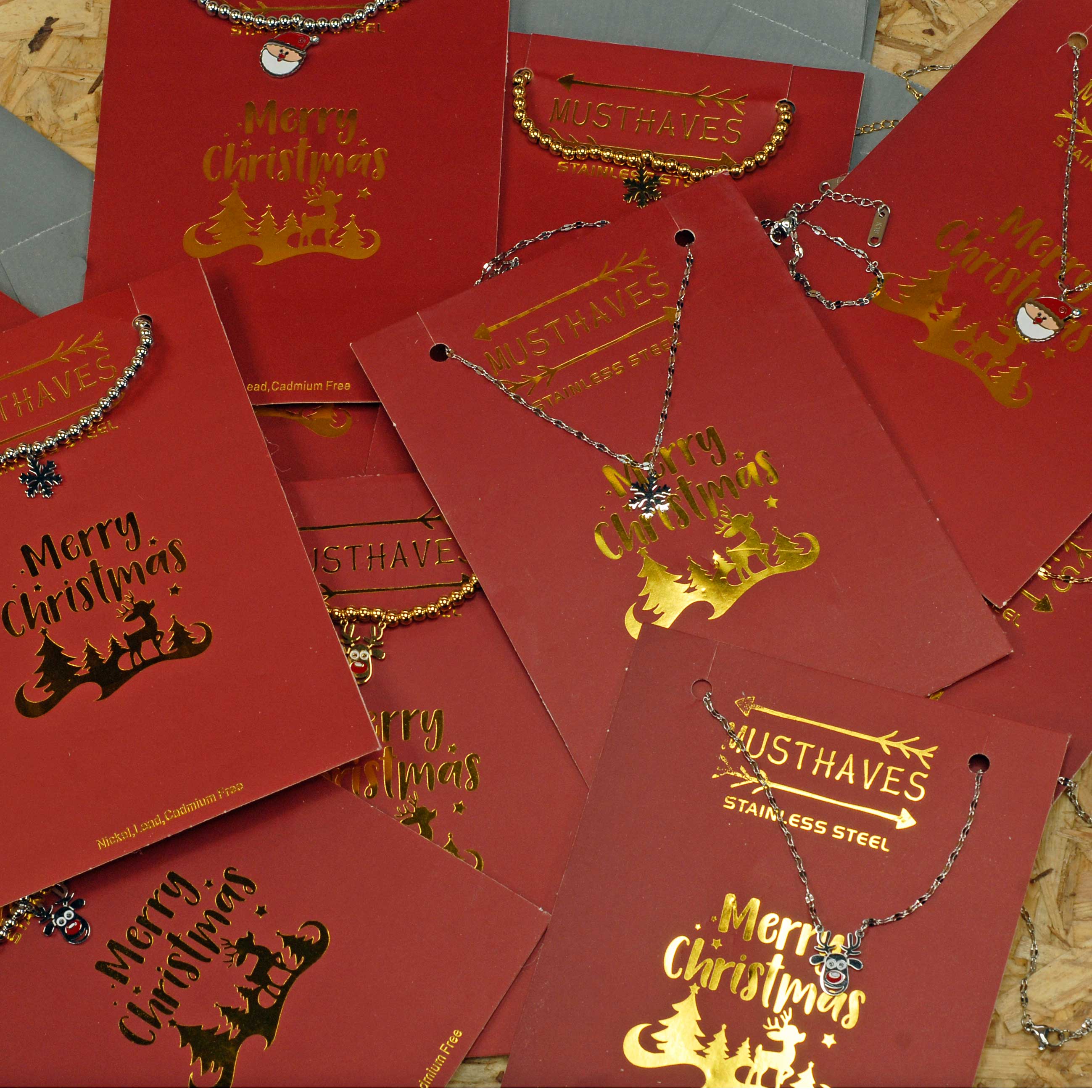 Merveilles du Monde - Wholesale Jewelry Set - Christmas jewelry pack 21