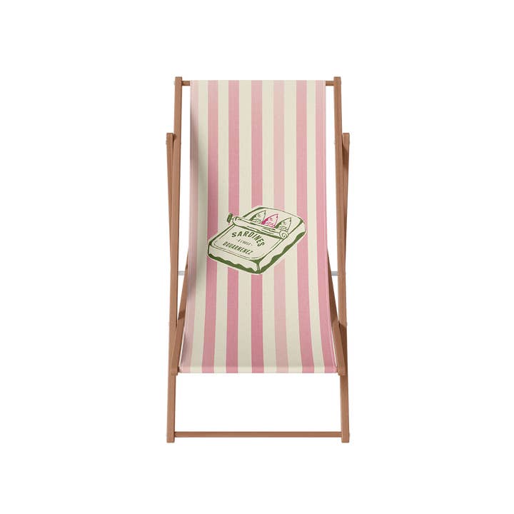 Coast and Valley - Wholesale Folding Chair - Outdoor deck chair in wood and polyester - Sardine4