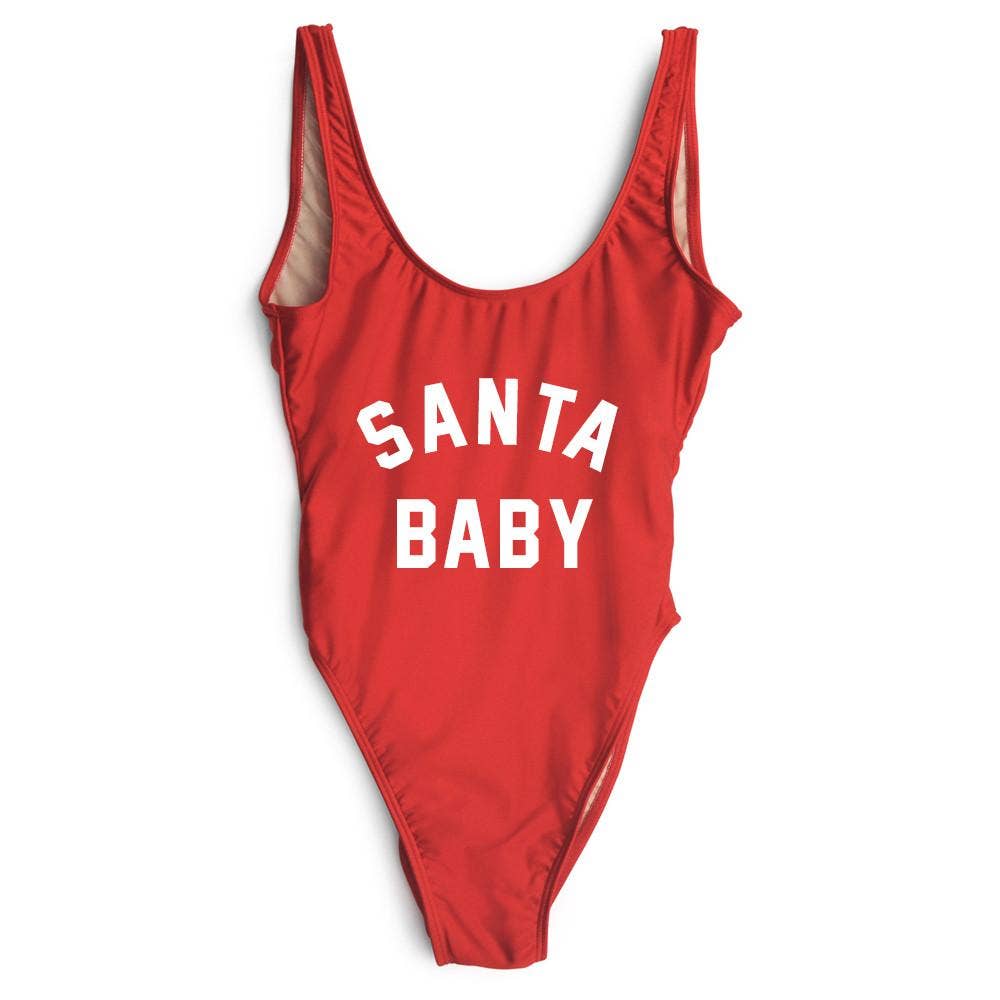 Private Party - Wholesale One Piece Swimsuit - Women's - SANTA BABY [SWIMSUIT]0
