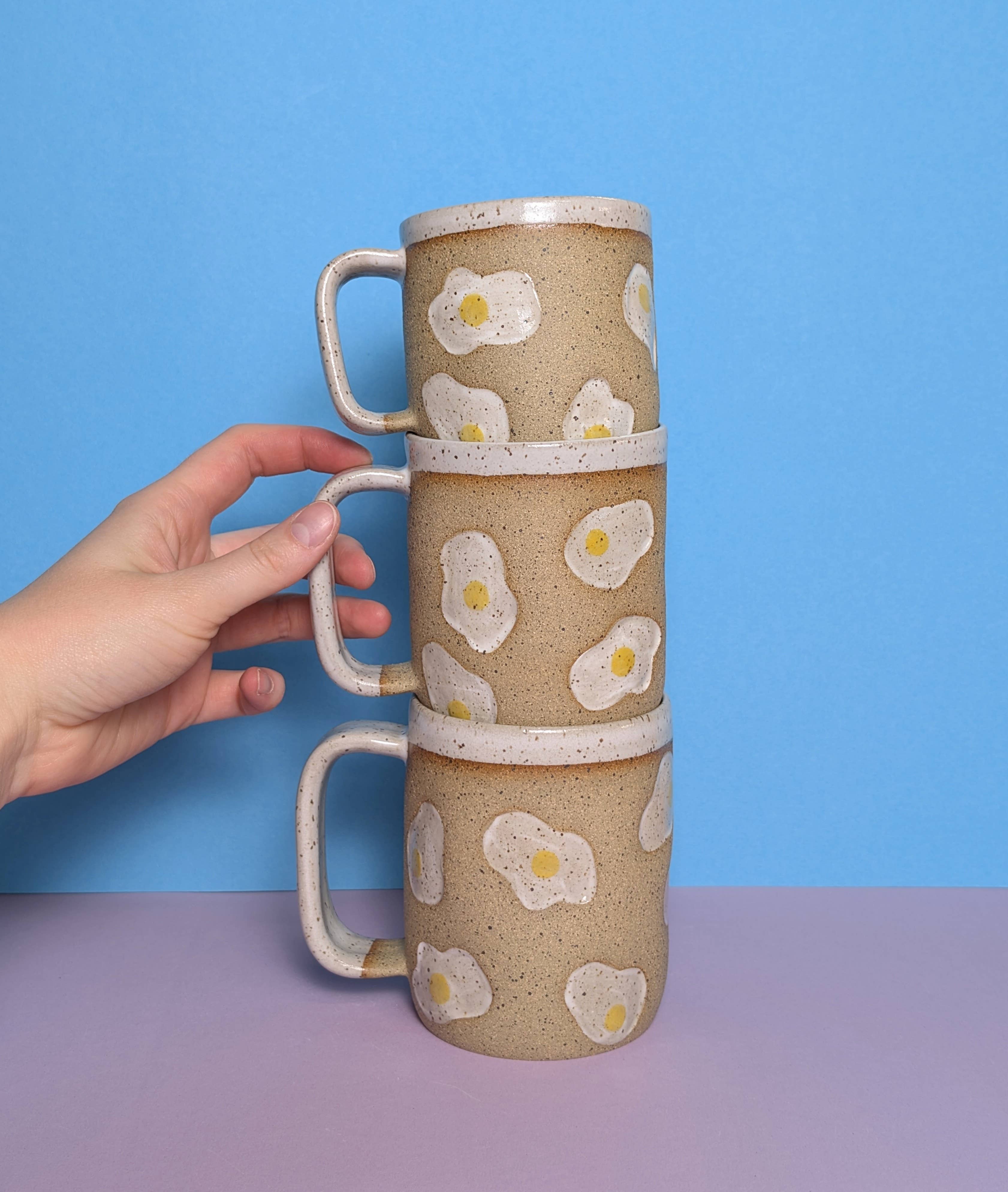 Osso Ceramics – Engroshandel Kaffekrus – Stegt æg krus1