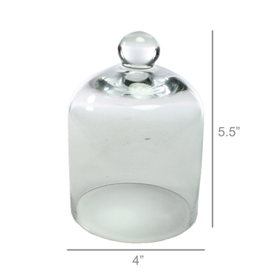 HomArt - Vente Décorations de table - Dôme en verre - Mini - Transparent1