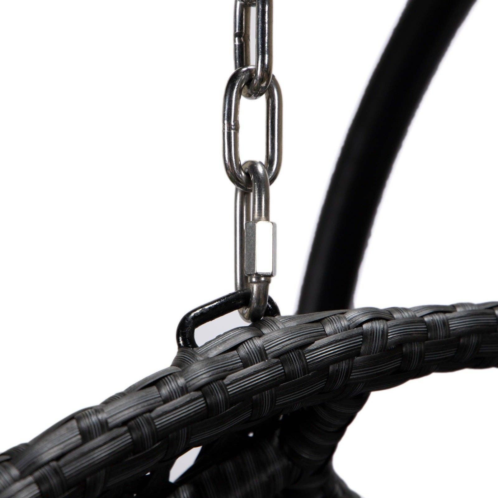 LeisureMod - Wholesale Egg Chair - Mendoza 2-Person Wicker Hanging Egg Swing Chair8