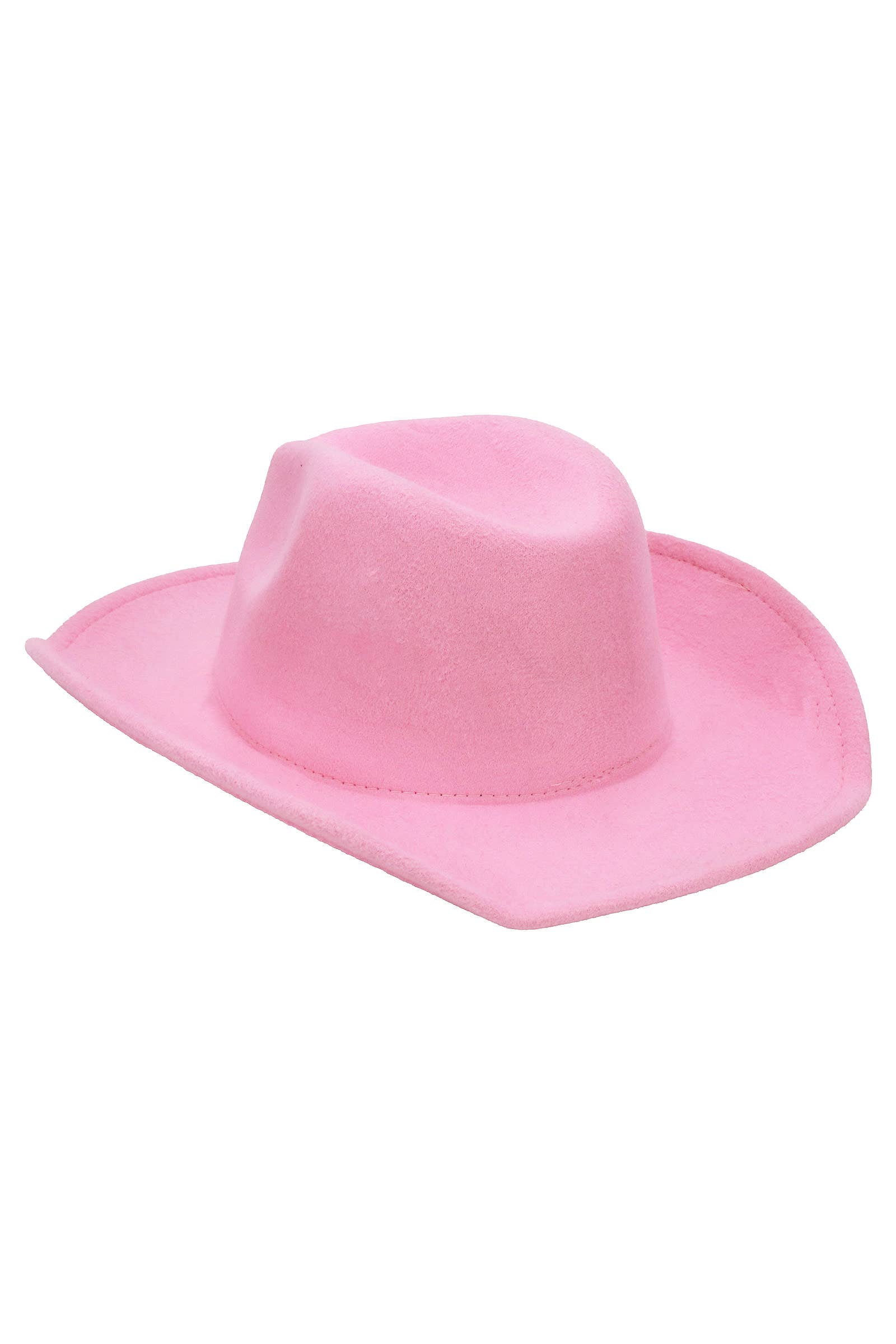 Cap Zone – Großhandel Cowboyhut – Unisex – Solider, einfarbiger Cowboyhut mit breiter Krempe aus Kunstfilz19