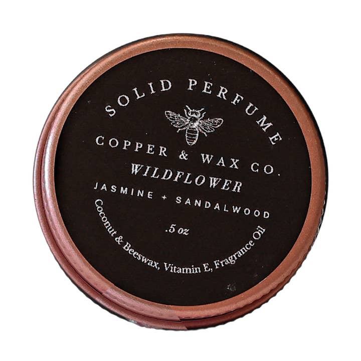Copper & Wax Co. - Wholesale Solid Perfume - Wildflower0