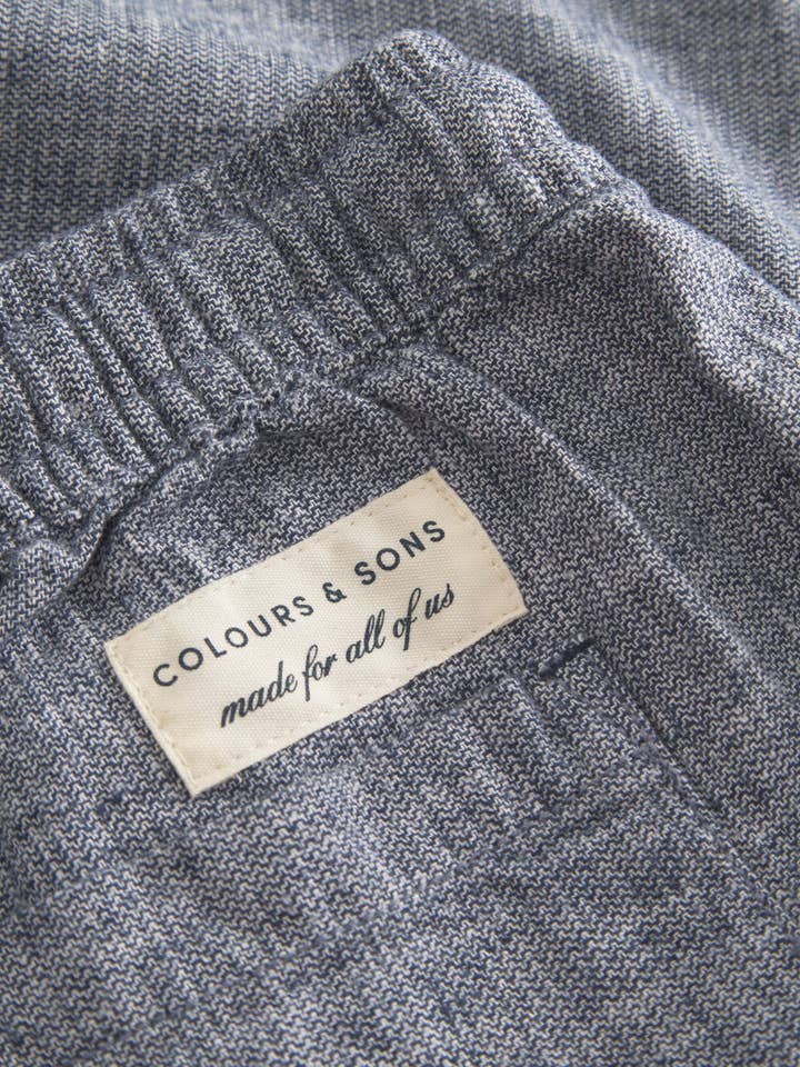 COLOURS & SONS – wholesale Byxor - Herr – Byxor i linblandning – River Twill4