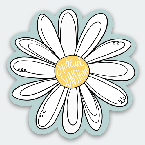 Makerie Day - Wholesale Sticker - Daisy Sticker2