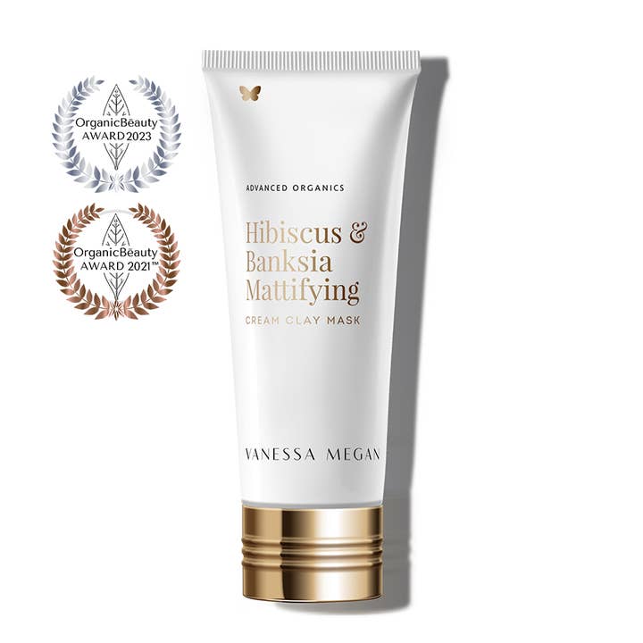 Hibiscus & Banksia Mattifying | Gräddermask | 180ml för wholesale av Vanessa Megan